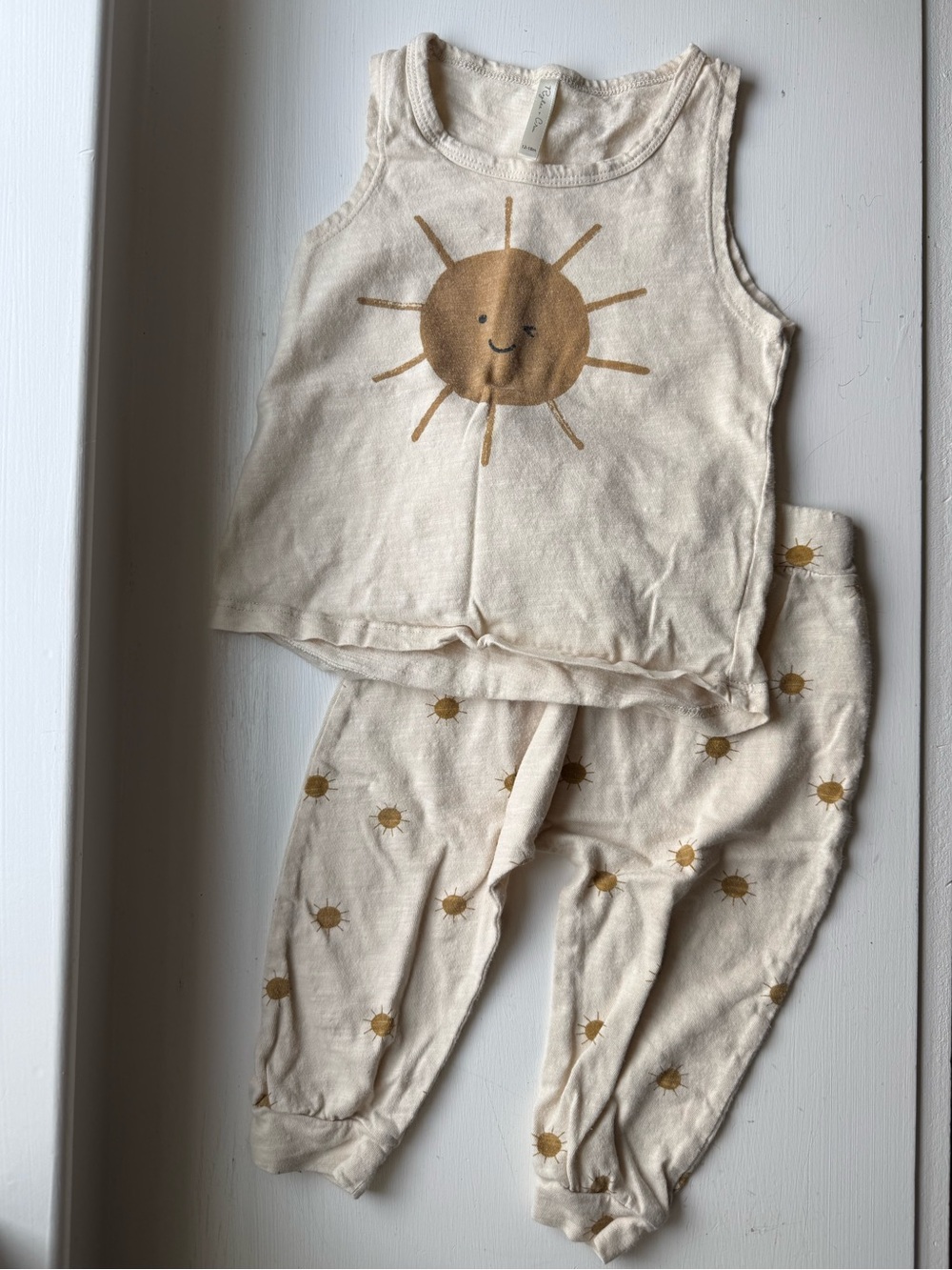 Rylee + Cru sun slouch pant + tank set